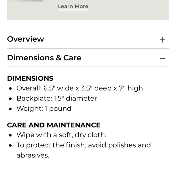 Pottery Barn Benchwright Towel Ring - Picture 3 of 4